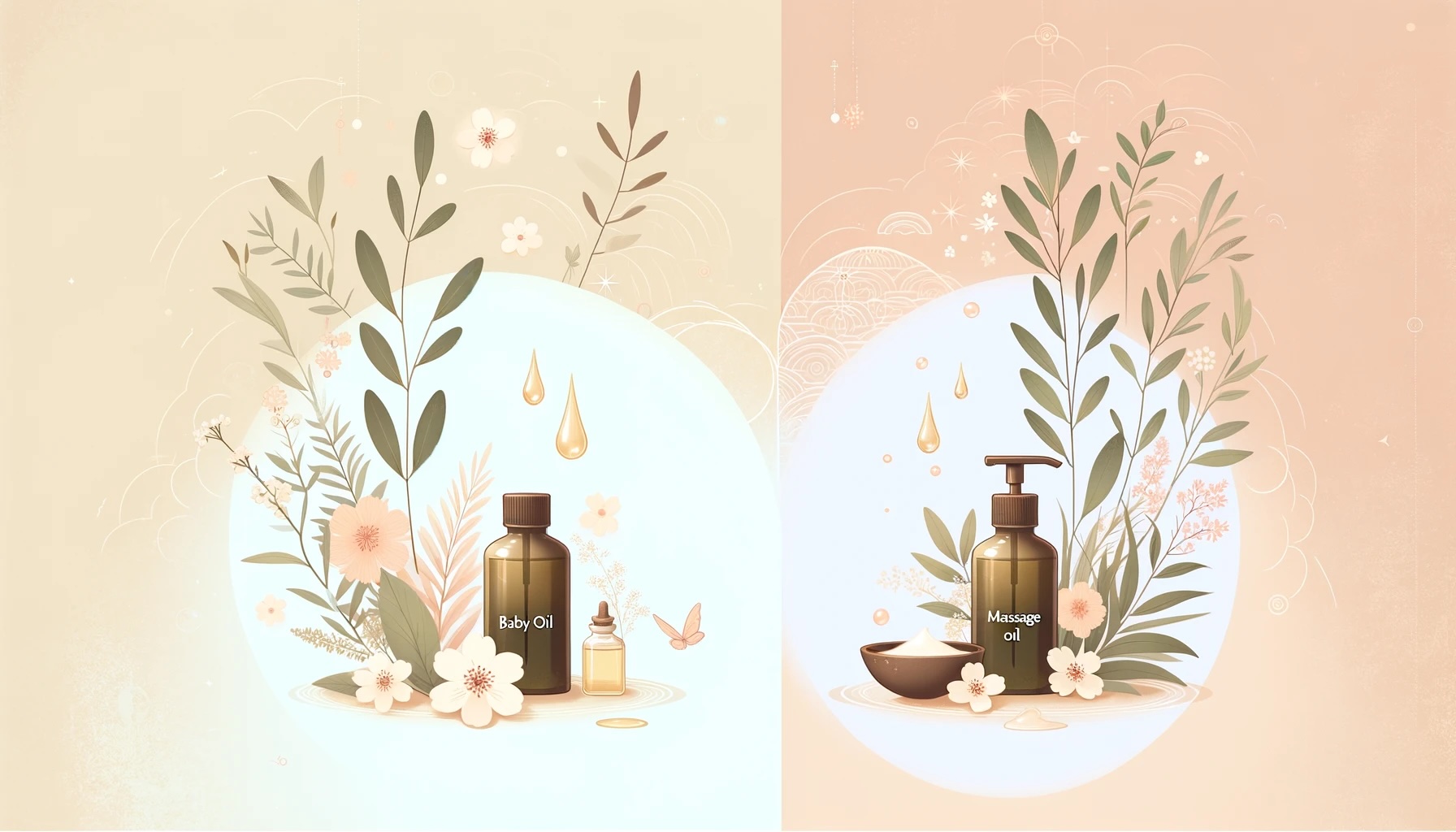 ベビーオイルとマッサージオイルの違いは？選び方やオイル洗顔・ベビーローションも